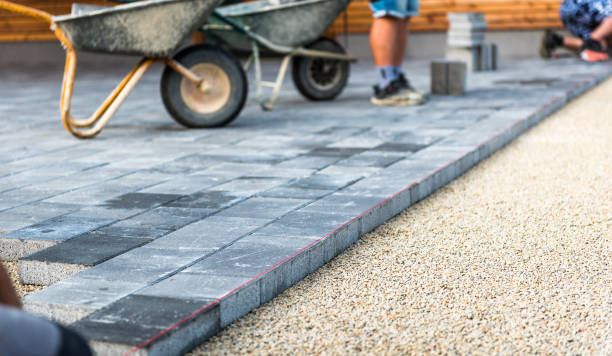 Cobblestone Driveway Installation in Falmouth Foreside, ME